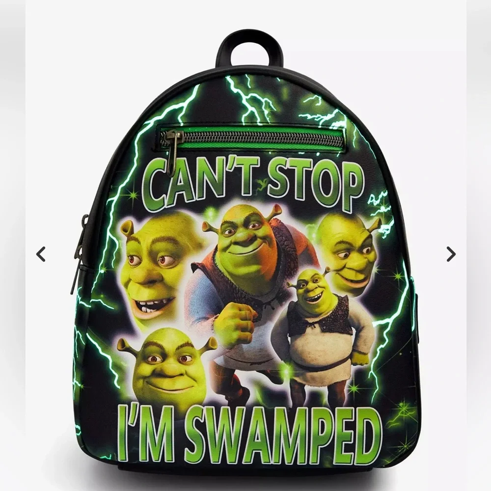 Loungefly Shrek Can't Stop Glow-In-The-Dark Mini Backpack